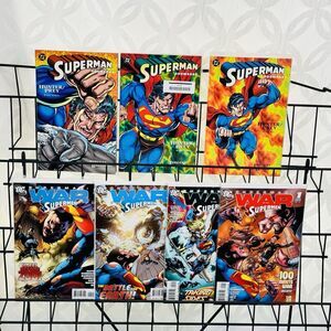 War Of The Supermen 1-4 & Hunter Prey Superman Vs‎ Doomsday 1-3